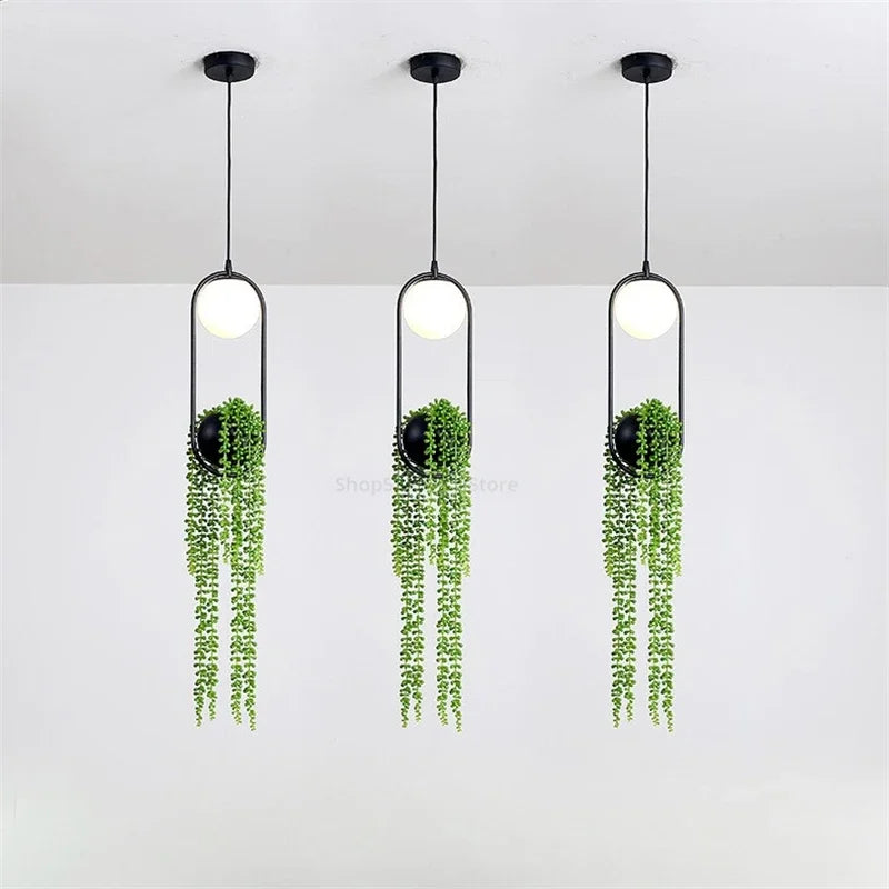 Afralia™ Flower LED Pendant Lights for Modern Nordic Home Decor