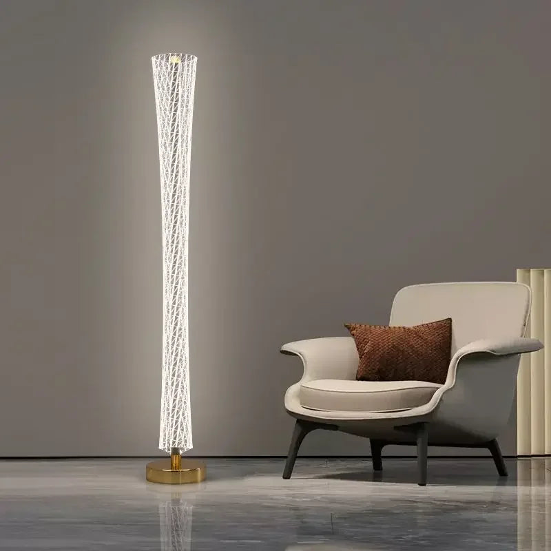 Afralia™ Starry Sky Ambient Floor Lamp for Living Room and Bedroom