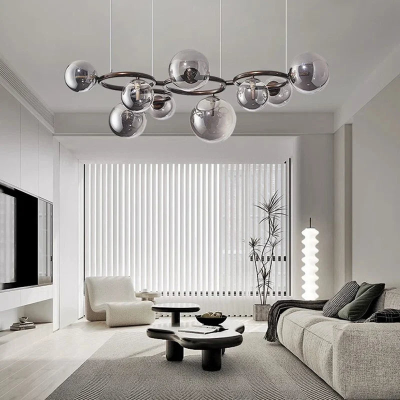 Afralia™ Nordic Dining Room Pendant Light Chandelier for Living Room
