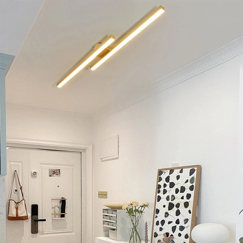 Afralia™ Modern Geometric LED Ceiling Lamp