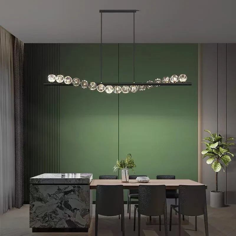Afralia™ LED Pendant Light Chandeliers for Modern Living & Dining Room Lighting