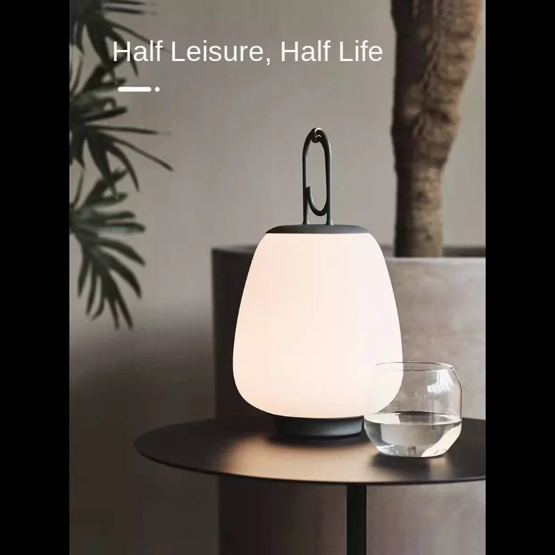 Afralia™ Rechargeable Table Lamp for Home Office Desk Bedroom Lighting