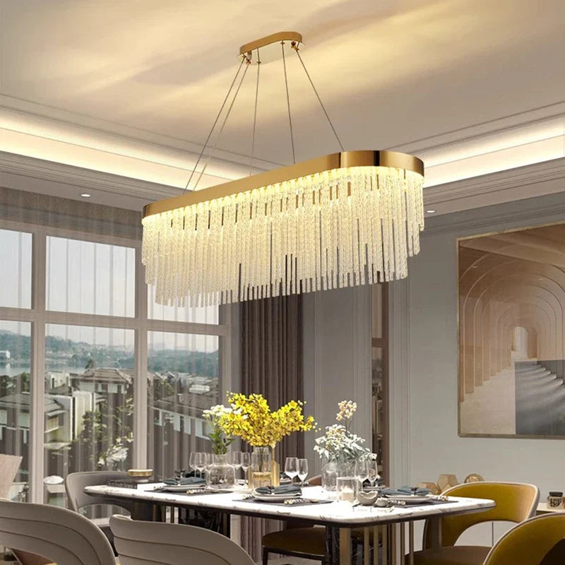 Afralia™ LED Pendant Chandeliers for Modern Living & Dining Room Lighting