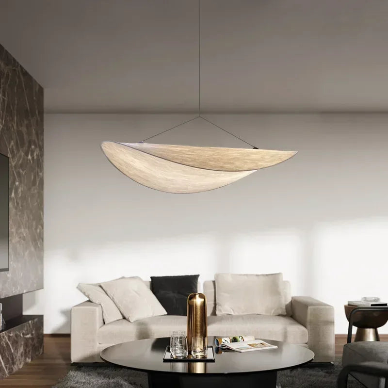 Afralia™ Paper Pendant Chandelier for Dining Living Room Bedroom