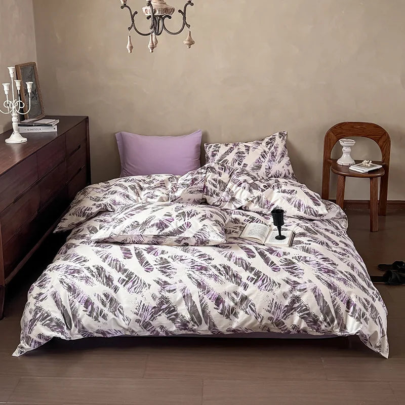 Afralia™ Floral Print Bedding Sets: Soft Comfort for All Seasons