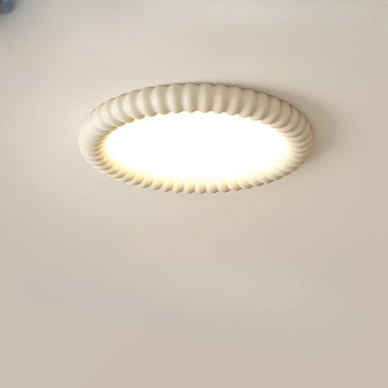 Afralia™ Modern Minimalist Circular Ceiling Light for Master Bedroom and Study Area