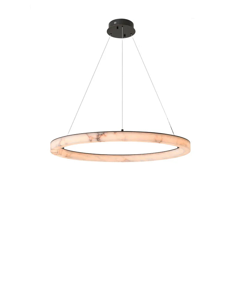 Afralia™ Marble Ceiling Chandelier | Modern Minimalist Round Lustres | Real Luxury Décor