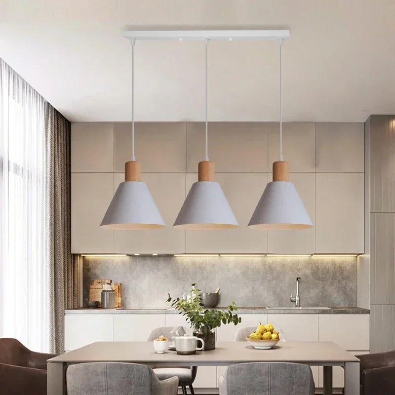 Afralia™ Modern Nordic LED Chandeliers - Creative Lighting Fixtures for Restaurants, Bars, and Home Decor