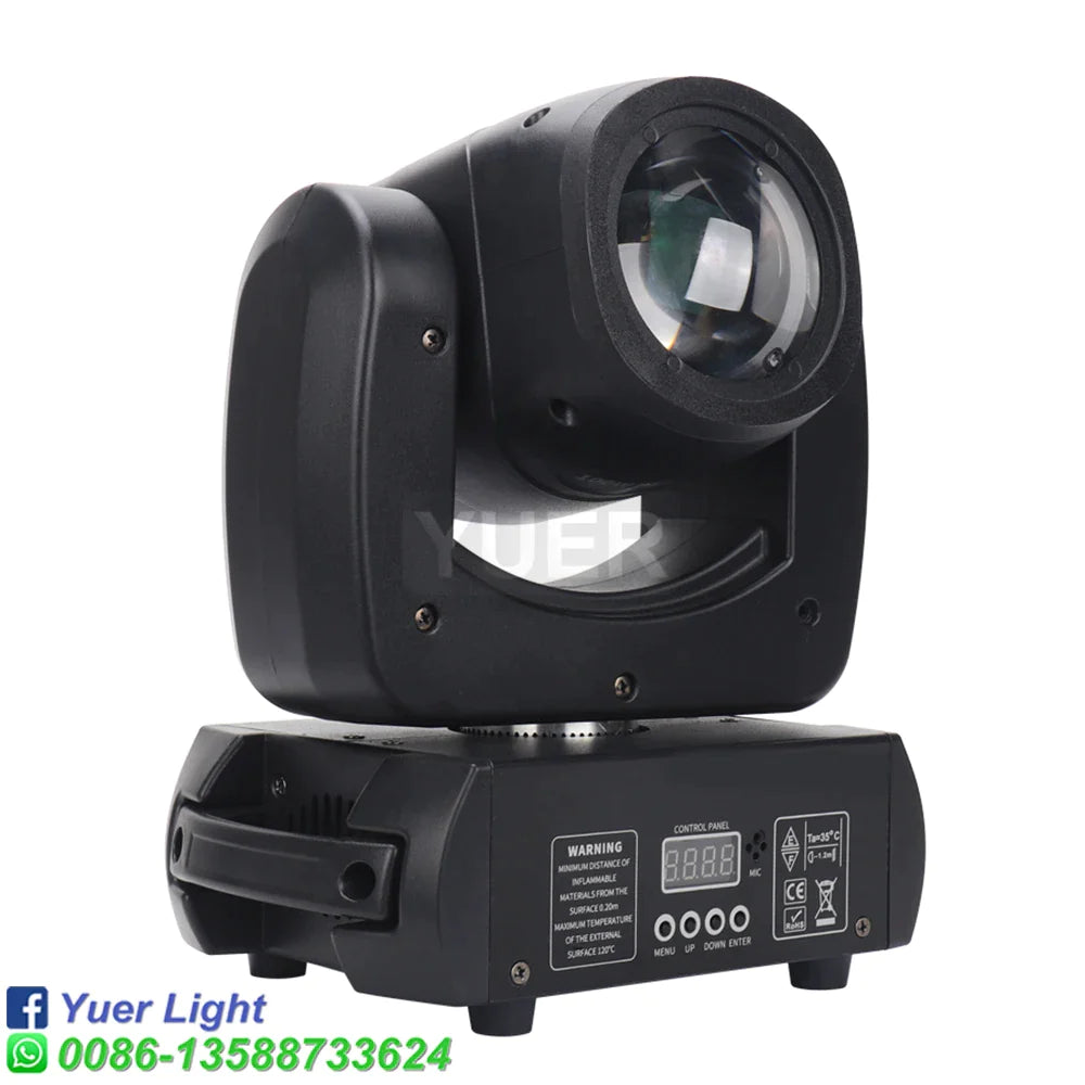 Afralia™ LED 100W Spot Moving Head Light with Prism for DJ Stage Party