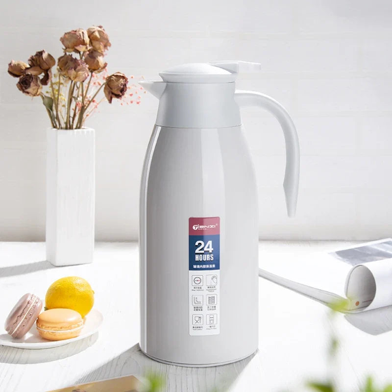 Afralia™ InsulaVacuum Bottle Glass Liner Large-capacity Thermos - Household Portable Drinkware