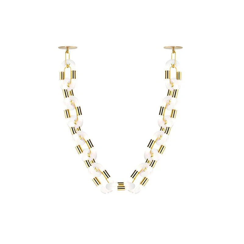 Afralia™ Gold High Ceiling LED Pendant for Trendy Decor in Living Room Villas