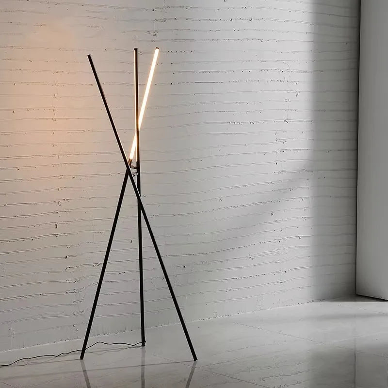 Afralia™ Modern Minimalist LED Floor Lamp for Living Room & Bedroom