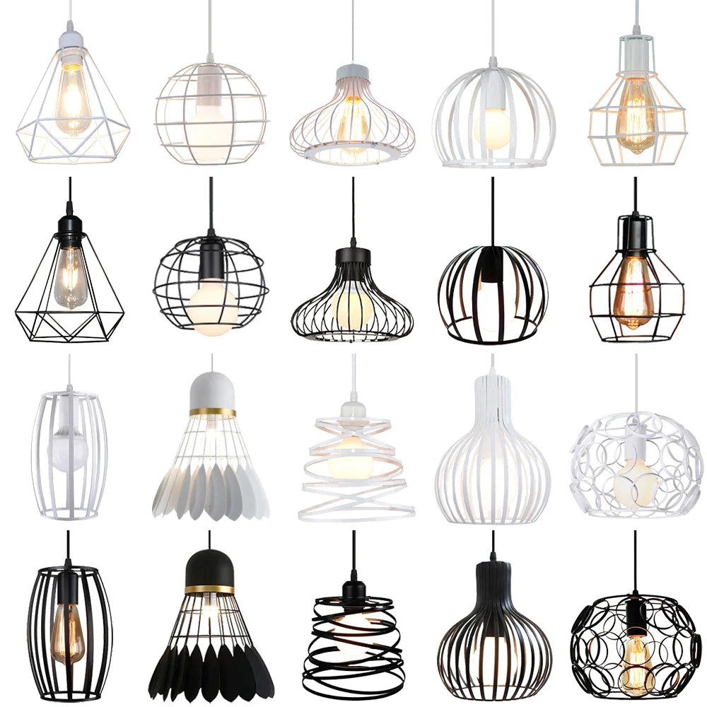 Afralia™ Industrial Metal Ball Pendant Light for Bedroom Kitchen Island