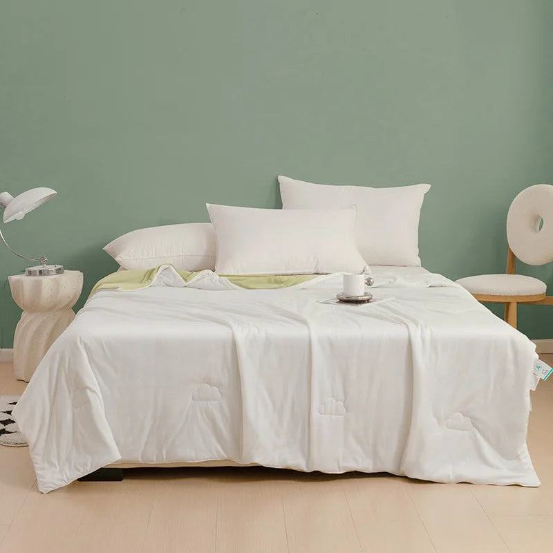 Afralia™ Summer Quilt Cool Blanket Single Double Minimalist Breathable Duvet