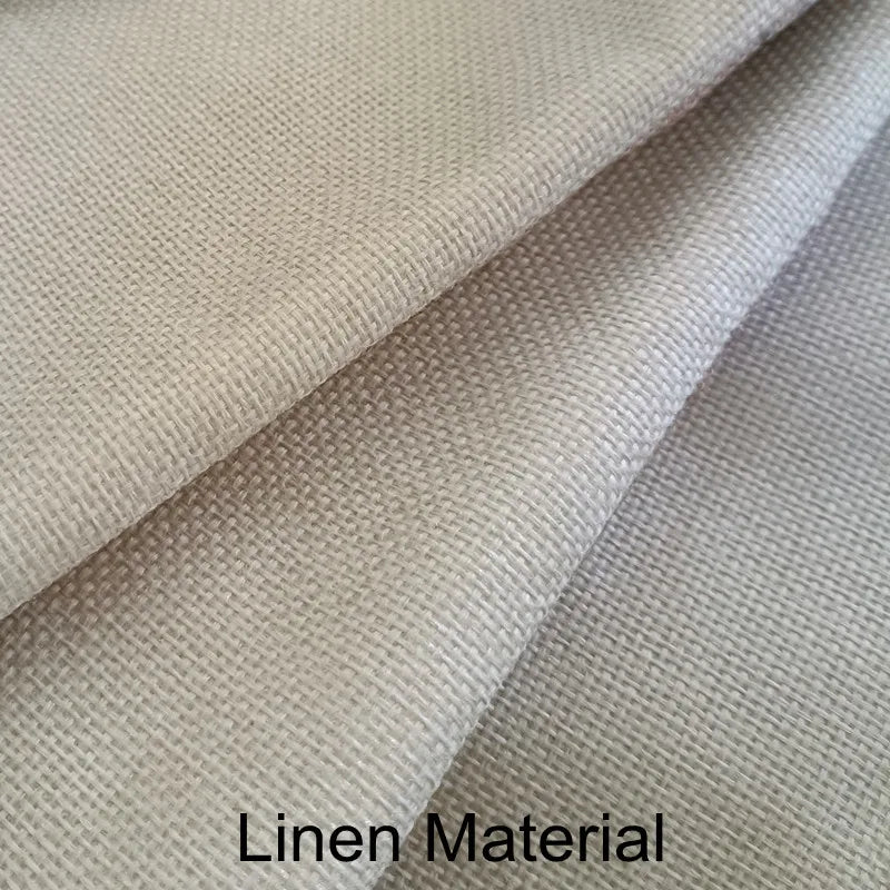 Afralia™ Ginkgo Leaves Linen Cushion Cover for Modern Home Decor & Living Room