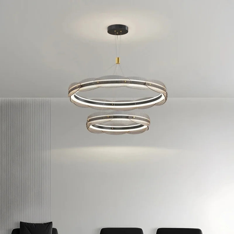 Afralia™ LED Pendant Light: Modern Minimalist Chandelier for Living, Dining, Kitchen, Bedroom, Office