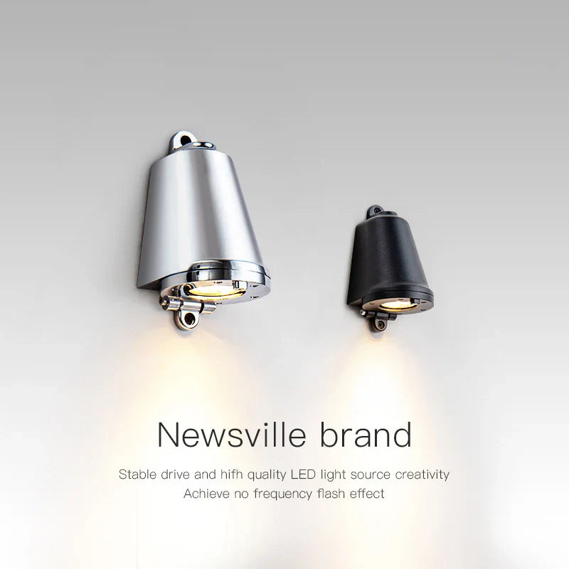 Afralia™ Nordic LED Wall Lamp for Indoor & Outdoor, Waterproof Sconces for Home Decor & Lighting