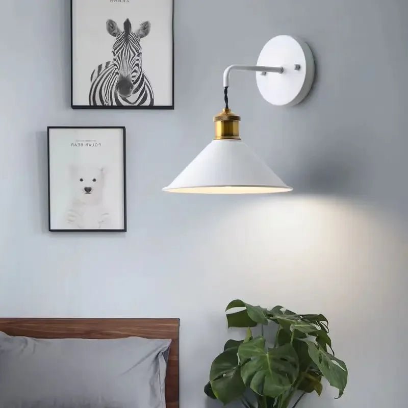 Afralia™ Nordic Modern LED Wall Light - High-Quality Colorful Lustre Lamp for Restaurant and Cafe Decoration