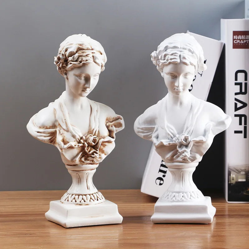 Resin Venus Figurine Goddess Statue for Home Decor by Afralia™