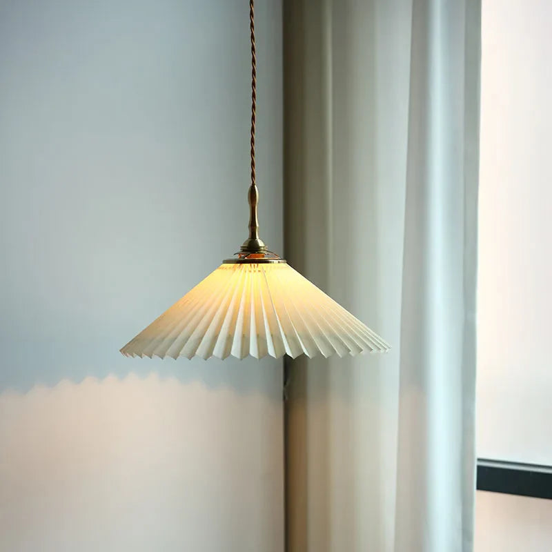 Afralia™ Copper LED Pendant Lamp, Adjustable Wire, Modern Nordic Design