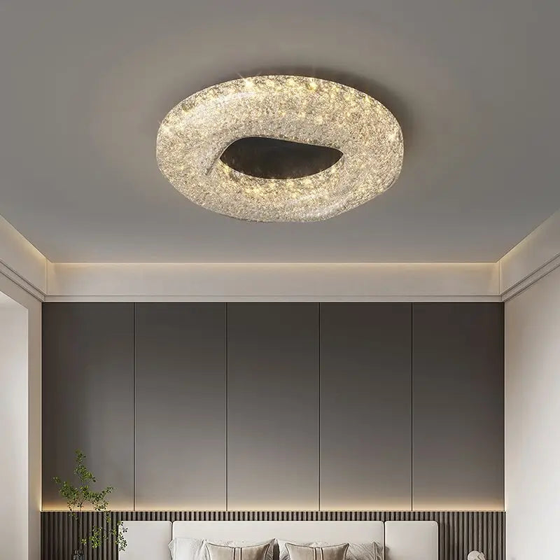 Afralia™ Crystal Chandelier: Modern LED Hanging Light for Home & Hotel Décor