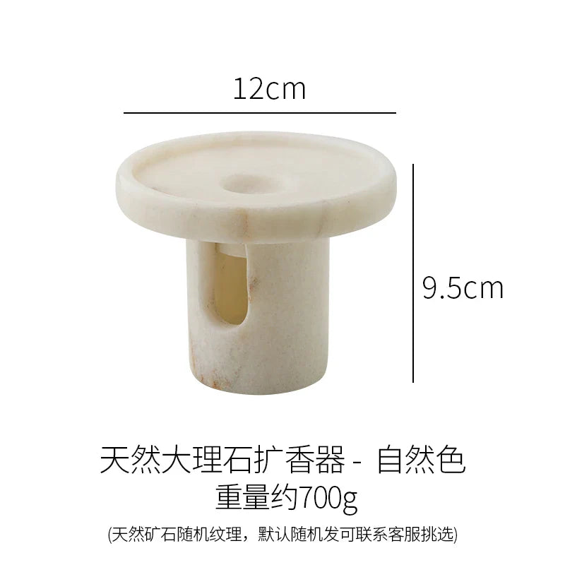 Afralia™ Marble Stone Aromatherapy Diffuser & Oil Melt Burner