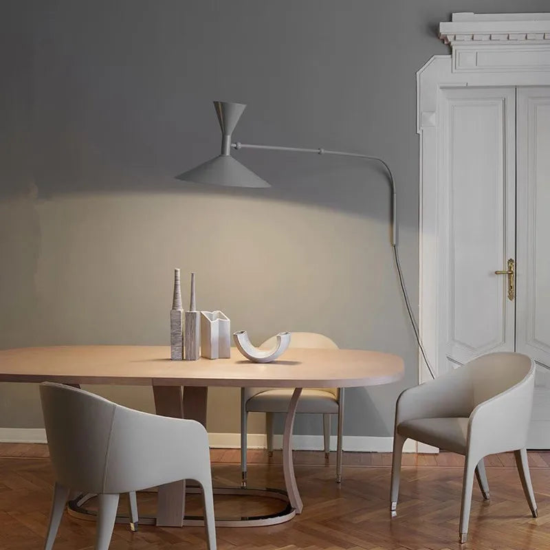 Afralia™ Marseille Adjustable Wall Lamp Rotatable Sconce for Living Room & Bedroom