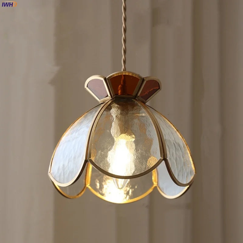 Afralia™ Clear Glass LED Pendant Lights for Modern Home Decor and Restaurant, 200cm Wire