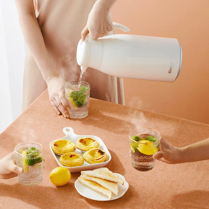Afralia™ Glass Insulation Kettle: Large Capacity Thermos Bottle for Long-Term Hot/Cold Drinks