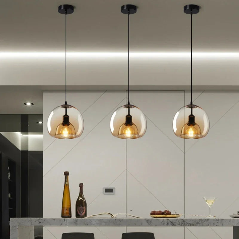 Afralia™ Modern Dining Room Pendant Chandelier for Indoor Lighting
