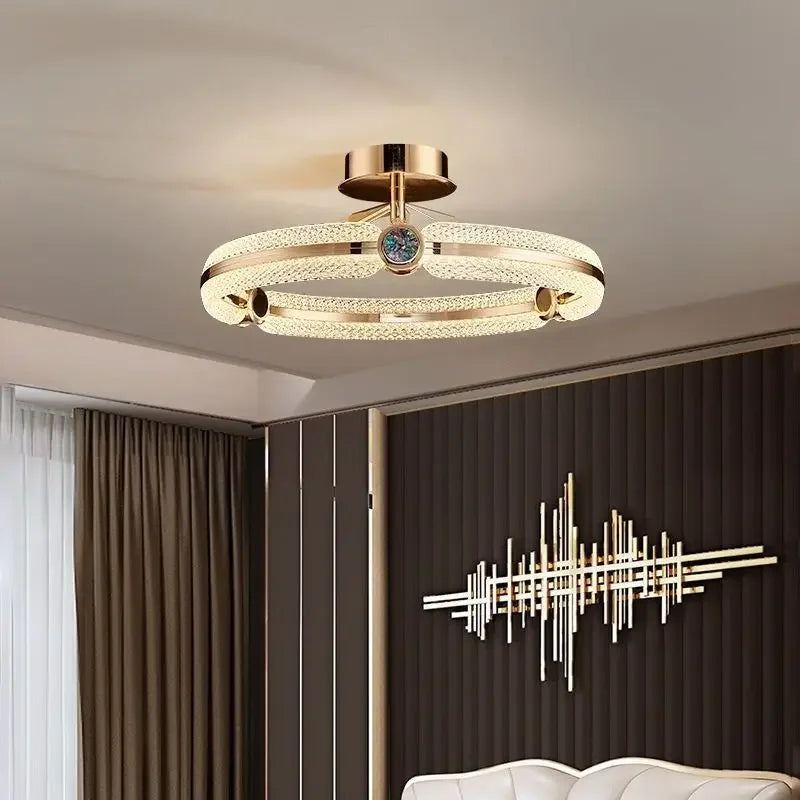 Afralia™ Nordic Home Decoration Stair Chandelier Living Dining Room Lighting Kit
