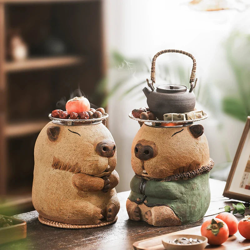 Afralia™ Handmade Refractory Carbon Oven Surrounding Stove Electric Ceramic Stove