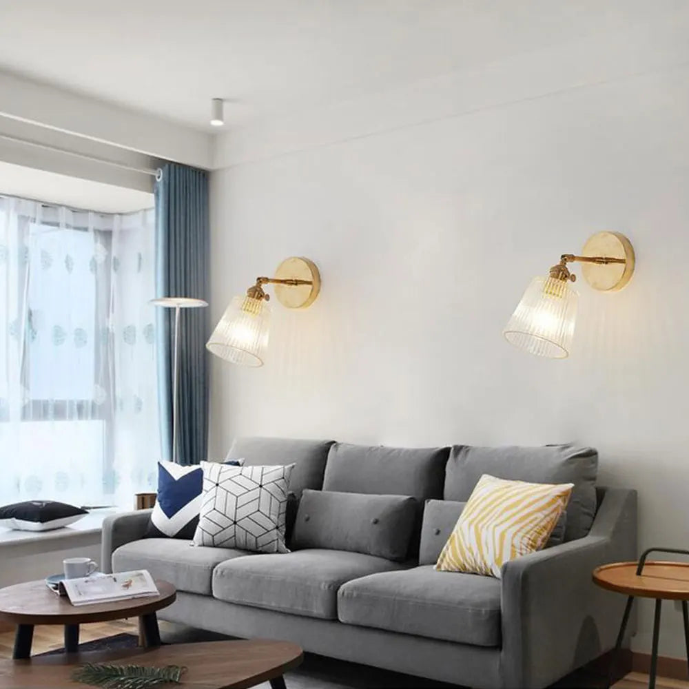 Afralia™ Modern Nordic LED Wall Lamp for Living Bedroom, Minimalist Design for Indoor Wall Decor