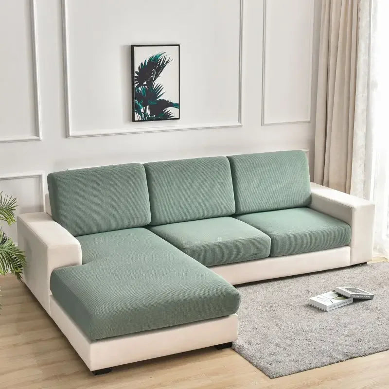 Afralia™ Waterproof L-shape Loveseat Slipcovers: Polar Fleece Sofa Covers
