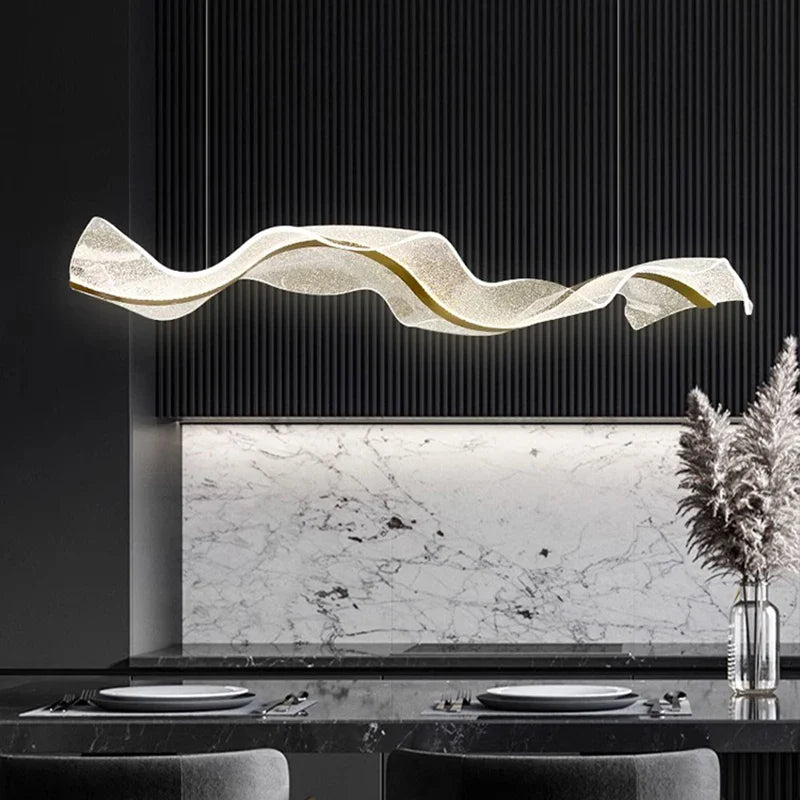 Afralia™ Modern Pendant Light Chandeliers for Living Room and Dining Room LED Hanging Lamps