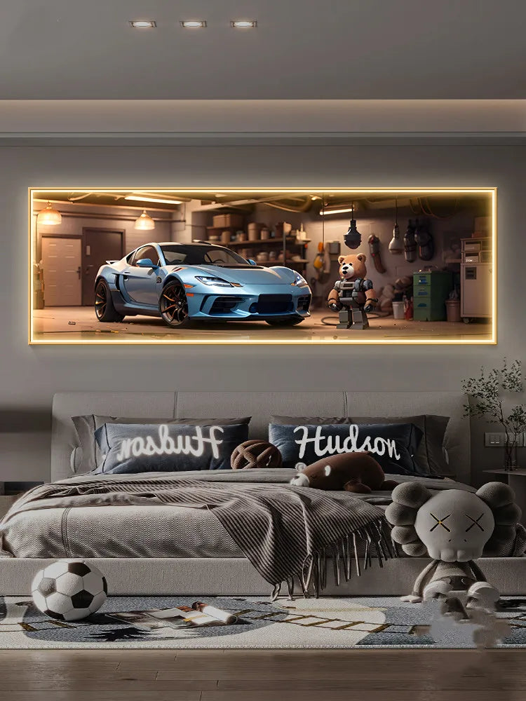 Afralia™ LED Wall Lamp for Modern Creative Wall Decoration and Lighting