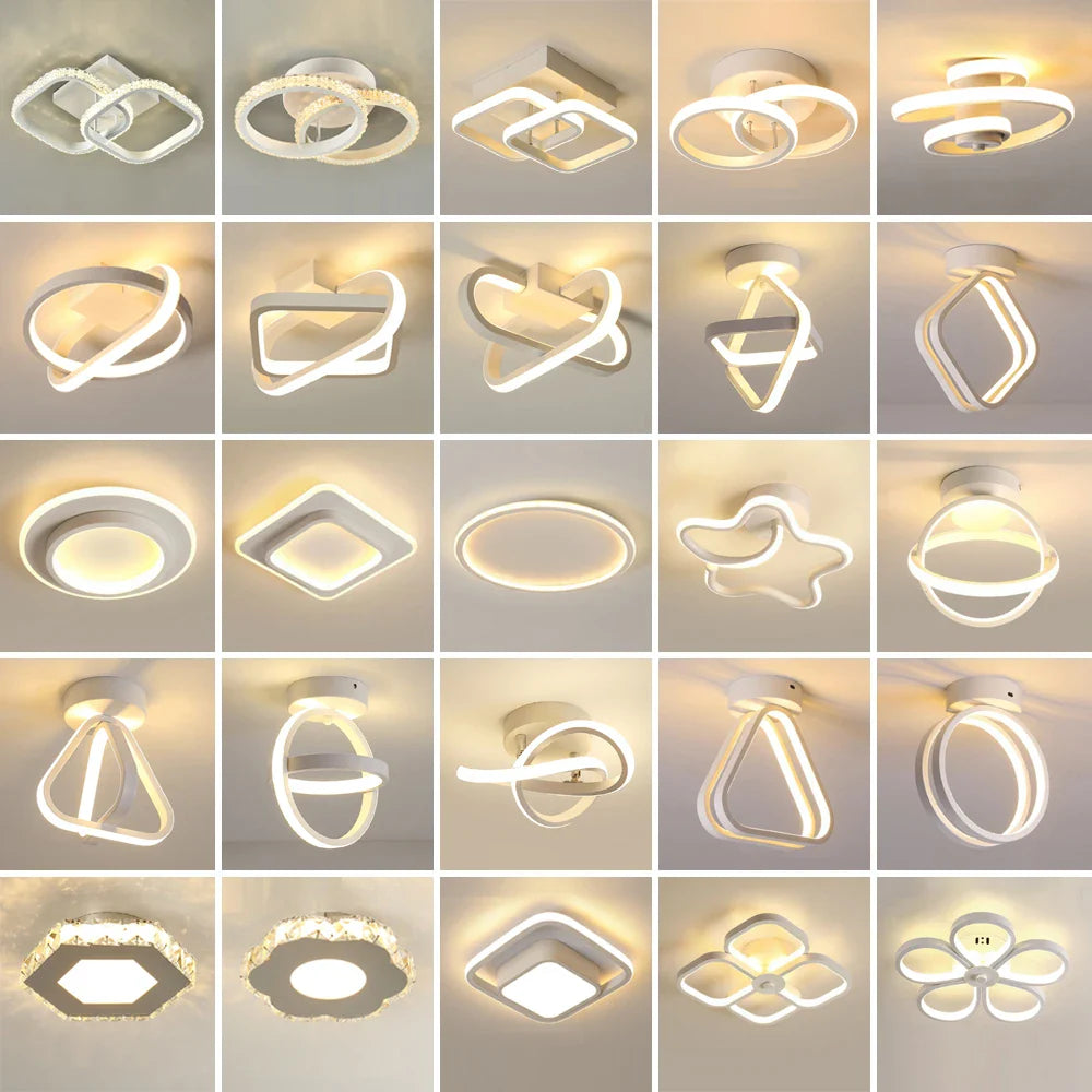 Afralia™ LED Ceiling Light for Modern Living Room Bedroom Lighting