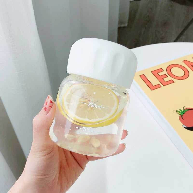 Afralia™ Mini BPA-Free 200ml Water Bottle for Kids Girls Women - Portable Travel Cup