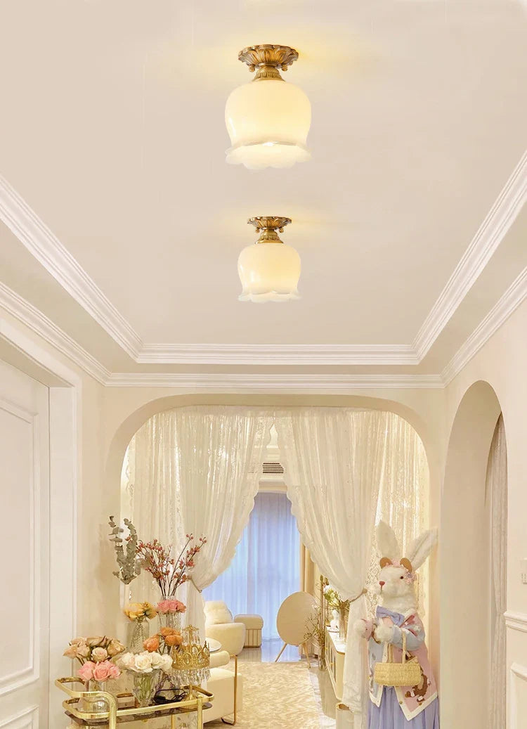 Afralia™ Vintage Nordic Ceiling Lamp: Creative LED Home Decor Lighting Fixtures