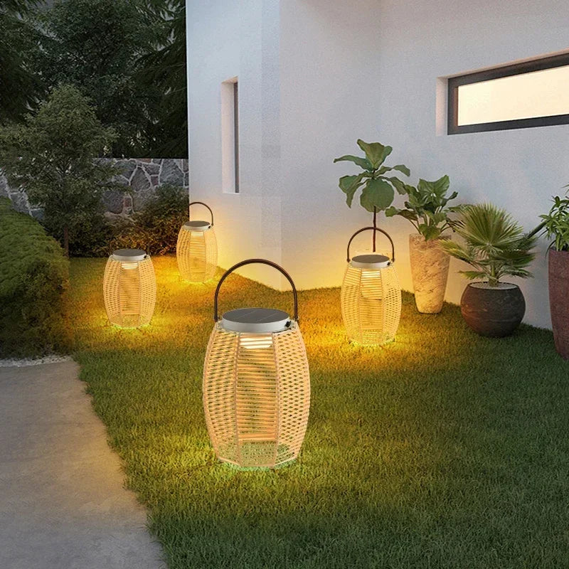 Afralia™ Solar Garden Light Waterproof Outdoor Pathway Lamp