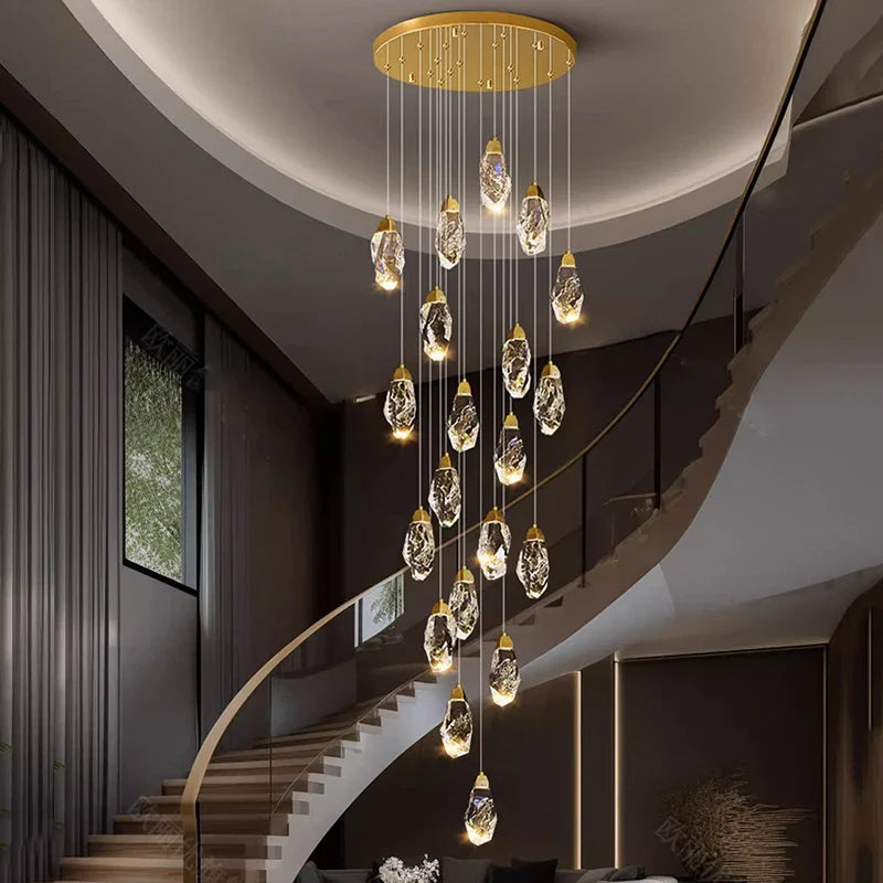 Nordic Chandelier, Pendant Lights, Ceiling Light for Living Room and Dining Room by Afralia™.