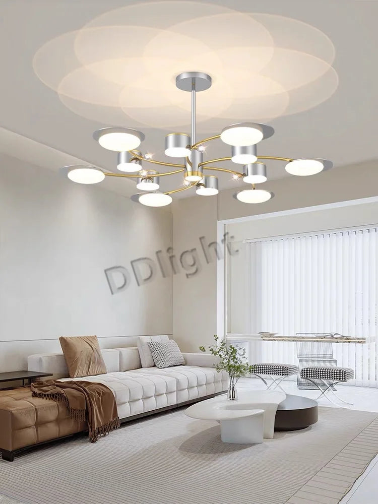Afralia™ LED Ceiling Chandelier: Modern Nordic Design for Living Room, Dining Room, Kitchen, Bedroom