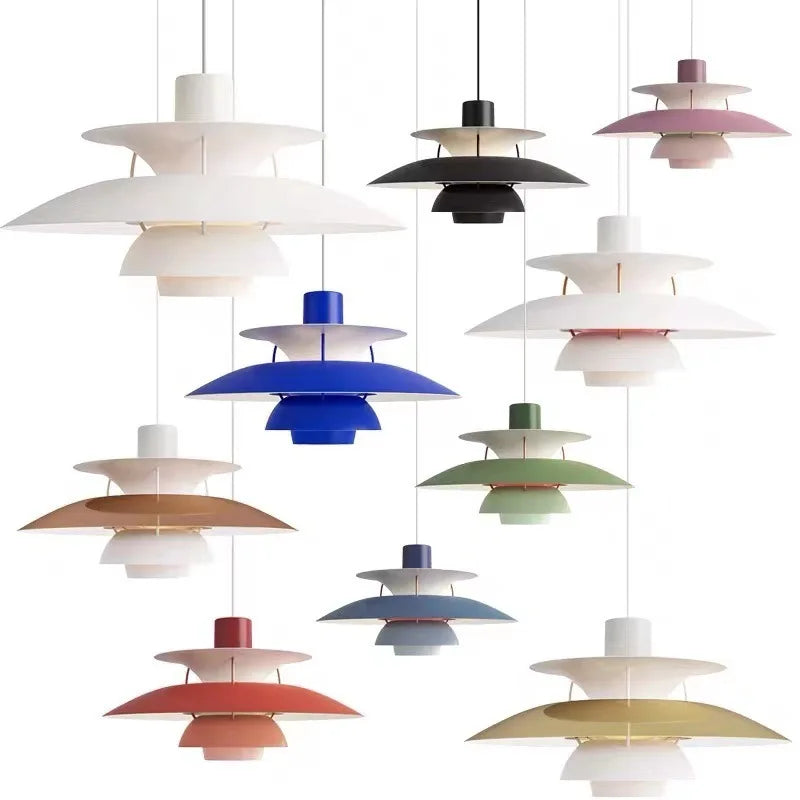 Afralia™ Colorful Umbrella LED Pendant Light 30cm - Art Decor Hanglamp Fixture