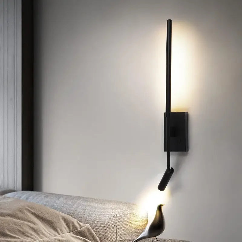 Afralia™ Decorative LED Wall Lamp for Hotel Model Room, Bedside & Aisle Light