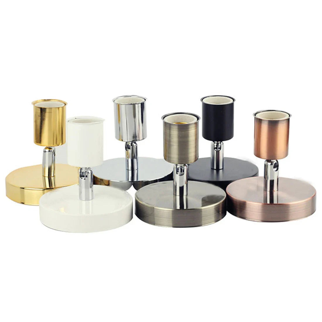 Afralia™ Metal Wall Lamp Base Socket Holder for Edison Incandescent Light Bulb