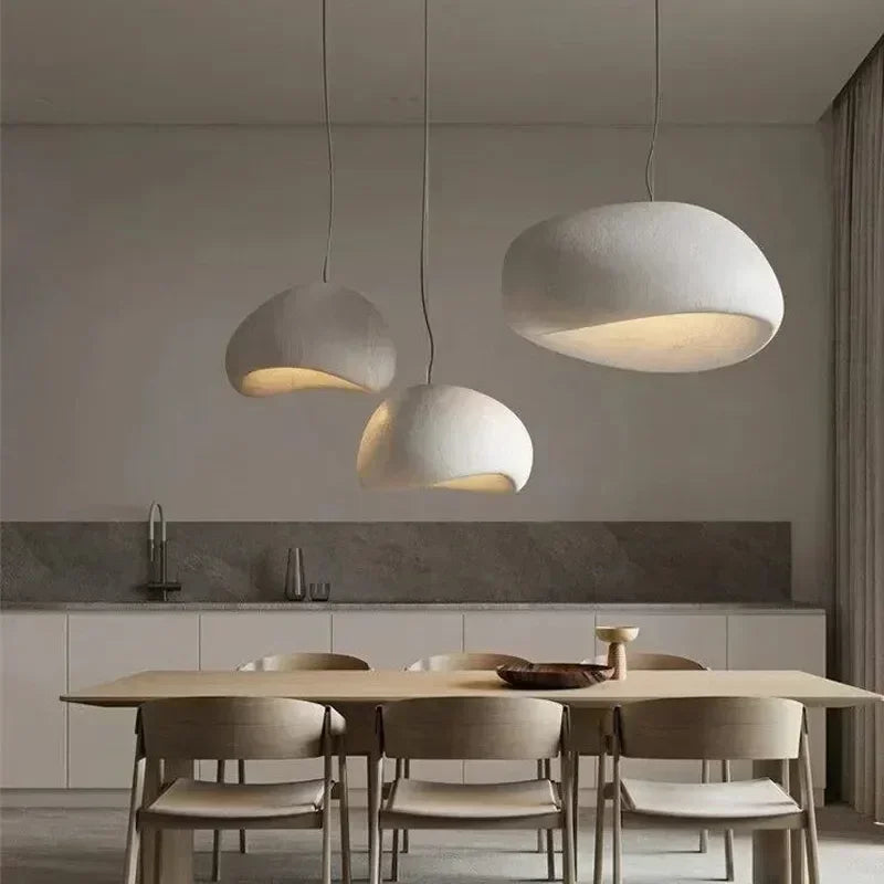 Afralia™ Modern Wabi-Sabi Pendant Light Chandelier for Home Decor
