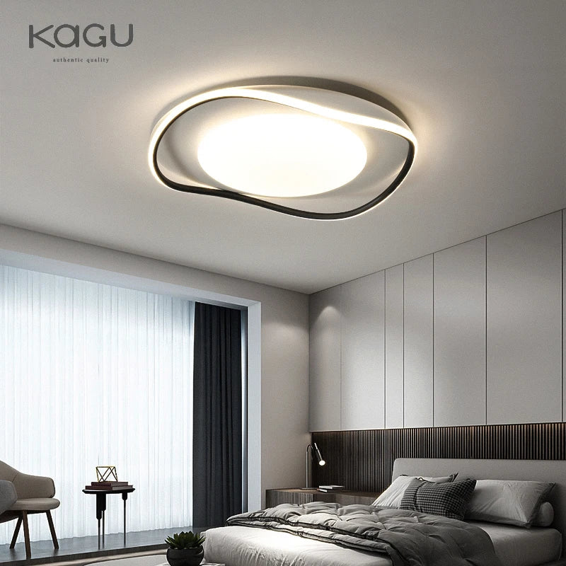 Afralia™ Modern LED Ceiling Lights for Bedroom Study Living Room Decoration