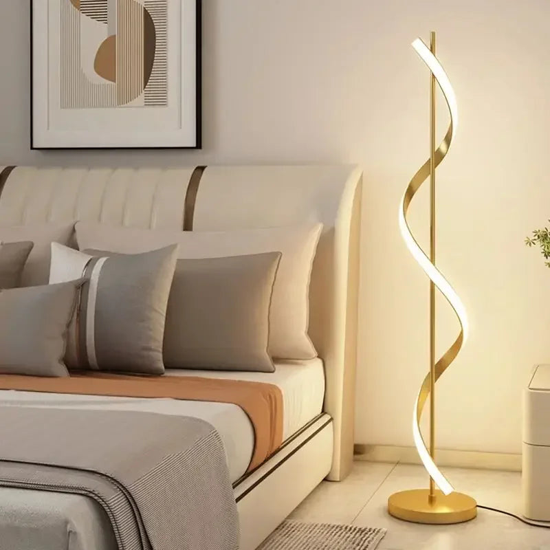 Afralia™ Revolve LED Floor Lamp for Luxury Home Decor