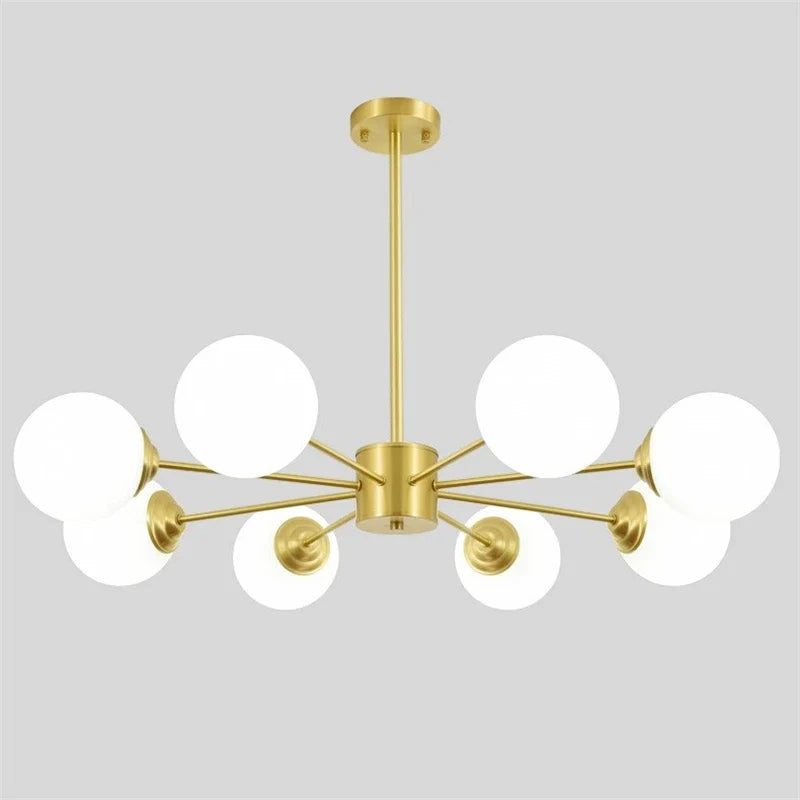 Afralia™ Glass Ball Pendant Lights: Modern LED Hanging Lamp for Home, Restaurant, Bar, and Cafe