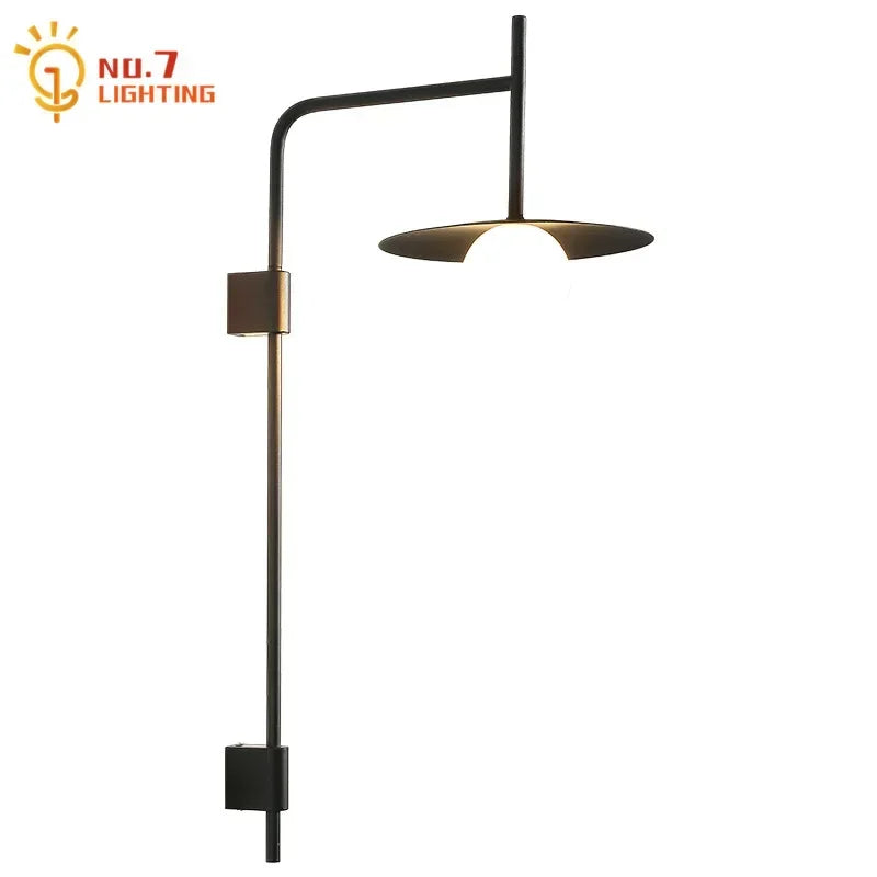 Afralia™ Nordic Industrial Swing Arm Wall Lamp in Iron Art LED G9 for Bedroom and Living Room